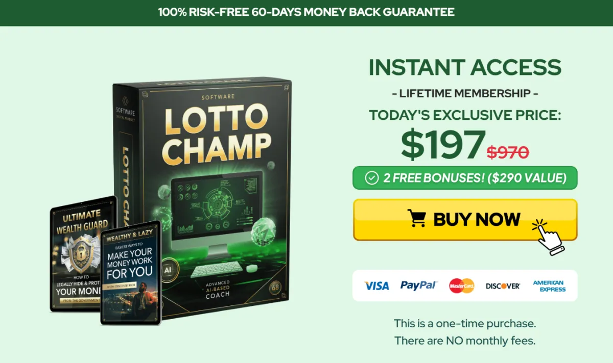 LottoChamp- Buy Now